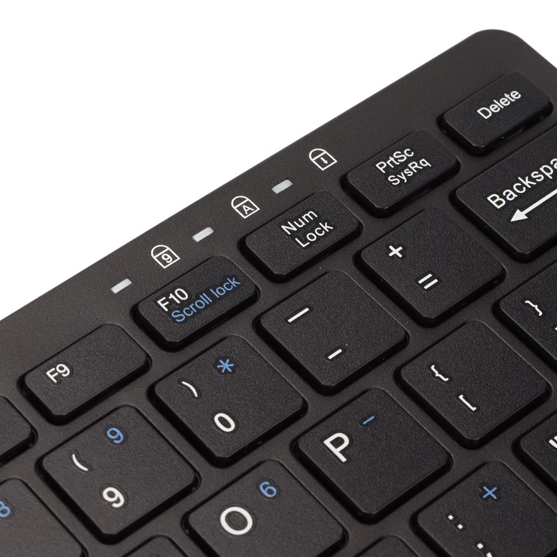 USB Wired Keyboard 78 Keys Ultra Thin Mini Portable Anti