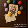 18 Fridge Magnets, Colourful Magnets for Fridge and Magnetic Board,