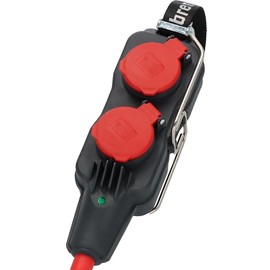 Brennenstuhl Professional Power Block/Distribution Socket 4-Way Construction Site Use and Permanent Outdoor Use IP54