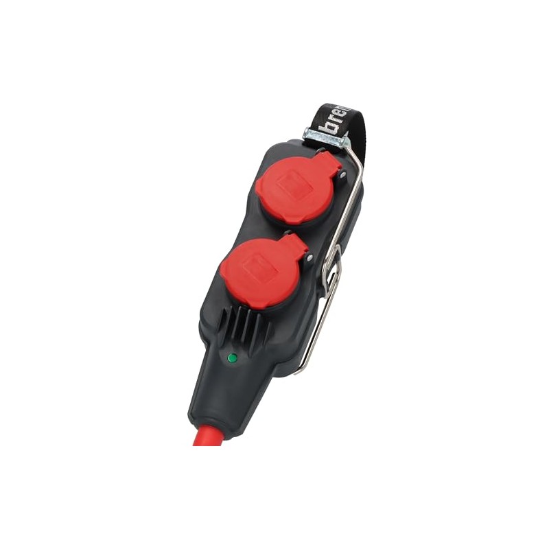 Brennenstuhl Professional Power Block/Distribution Socket 4-Way Construction Site Use and