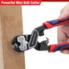 WORKPRO 8" Mini Bolt Cutter, Heavy Duty Wire Cutters with