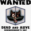 CafePress Schrodinger's Cat Wanted Dog T Shirt Dog T-Shirt, Pet