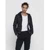 ONLY Female Quilted Jacket, Onltahoe Quilted Jacket, Black (Black)