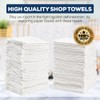Simpli-Magic 79170 Shop Towels, White, 500 Pack