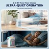 Portable Air Conditioner, Evaporative Air Cooler, 2-4-8H Timer Auto-Off &Remote,