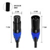Fopnew Cable Xlr Balanceado 10metros Reforzado Micrófo