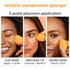 Real Techniques, Esponja Miracle Complexion con Estuche de Viaje, Esponja