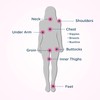 Cuerpo Glide para ella 42.5 gram anti Chafe Bálsamo, Rosado,