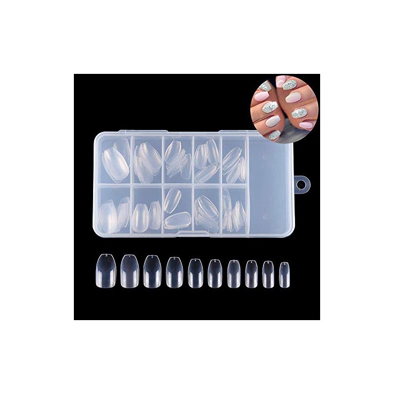 500 Pcs Nails Uñas Postizas Full Cover Nail Uñas Falsas