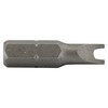 Drill America INS05-SP6 Spanner Insert Bit, 1/4" Hex Shank, #6x1"