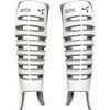 STX Lacrosse Goalie Valor Shin Guards, L/XL, Pair, White