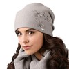 Kamea Smooth Warm Women's Hat Vasto, Grey,One Size