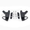 HTTMT MT390-008-BK Black Rear Passenger Foot Pegs Bracket Compatible with