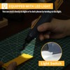 Bucasso Cordless Pen Sander, 5-Speed and USB Charging with LED