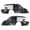 TRQ Inner Fender Liner Set Compatible with 2010-2013 GMC Terrain