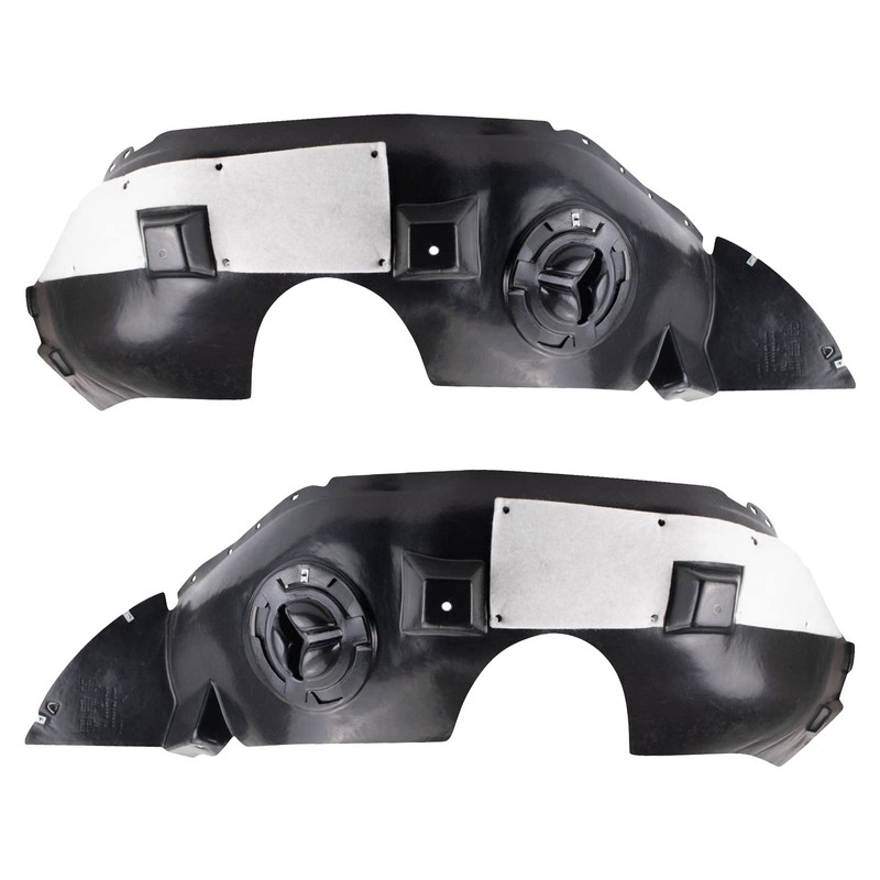 TRQ Inner Fender Liner Set Compatible with 2010-2013 GMC Terrain