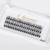 Lunamoon DIY Cluster Eyelashes, Individual Eyelashes for Eyelash Extension, DIY