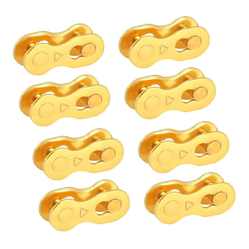 SUNTRADE 8 Pairs Bicycle Missing Link, 6/7/8/9/10/11/12 Speed Bike Chain