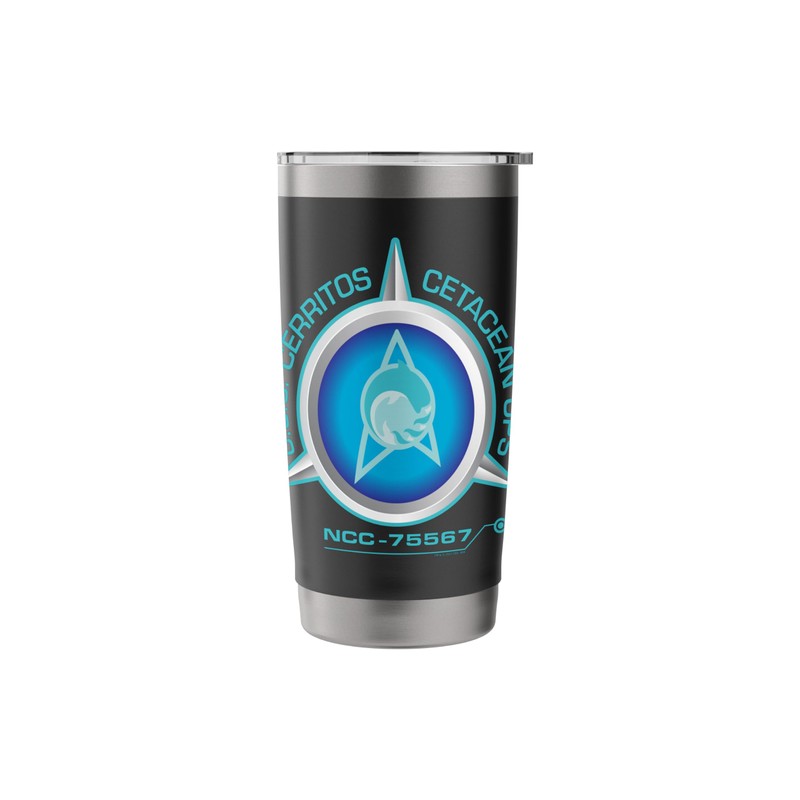 Lower Decks Cetacean Ops Delta Logo Stainless Steel Insulated Tumbler