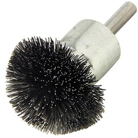SK11 Shaft Diameter 0.2 inch (6 mm), Umbrella Brush with Shaft, 1.6 inches (40 mm)