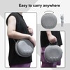 VR Glasses Carrying Case Hard Shell Shockproof Double Zipper Large
