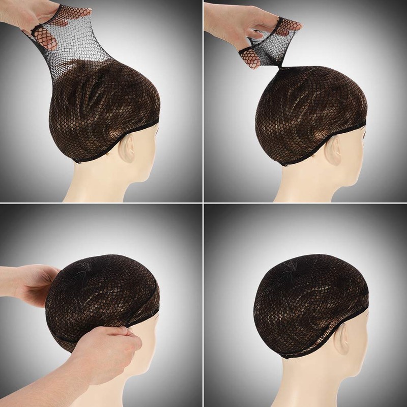 Set of 2 Cool Mesh Liner Wig Cap - One