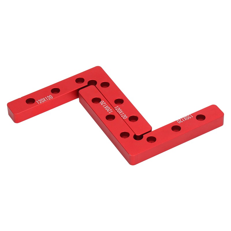2Pcs 90 Degree Positioning Squares Aluminum Alloy Right Angle Clamps