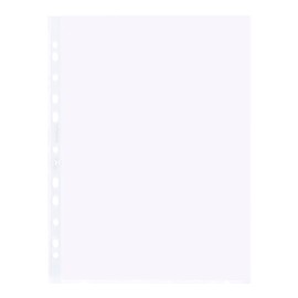 Oxford 100 x A4 Clear Open Top Document Wallets