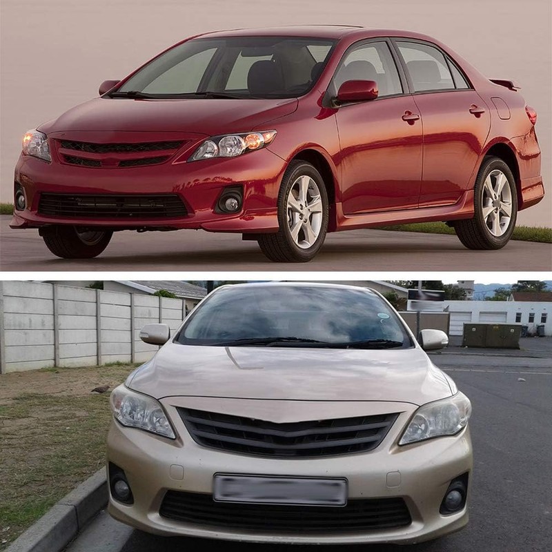 PIT66 Front Bumper Fog Lights, Compatible with 2011-2013 Toyota Corolla