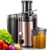 QCen Juicer Machine, 500W Centrifugal Juicer Extractor with Wide Mouth