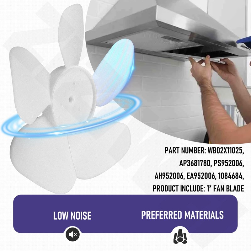 WB02X11025 Range Hood Fan Compatible with GE Range Hood RN328H1SA