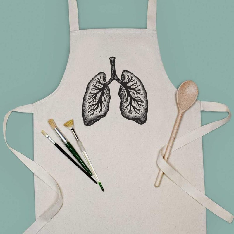 Azeeda 'Human Lungs' Kid’s Cooking Apron (AP00075422)