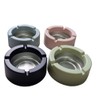 MIFAH Colour Full Plastic Ashtray Pack OF 2,Pastel Colours Won't