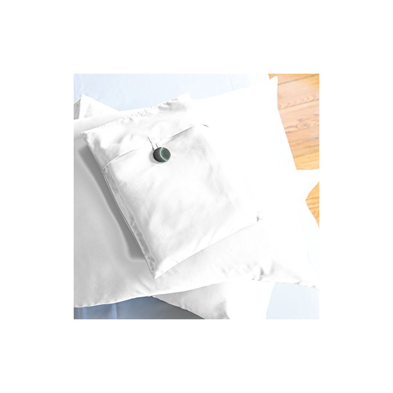 Sposh Microfiber Pillowcase Sets (White, Queen)