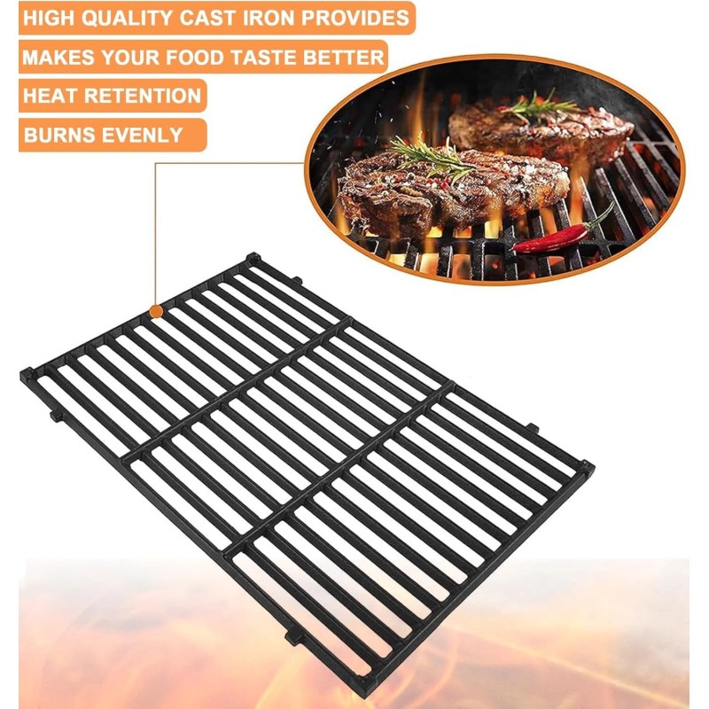 For Weber Weber Genesis Replacement Grill Grates 66095 66805 66802