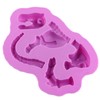 YIMINGMOLD 2pcs Dinosaur Silicone Candy Molds Dinosaur Bones Silicone Mold