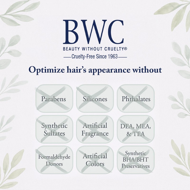 Beauty Without Cruelty Shampoo, Clarifying Rosemary Mint Tea Tree –