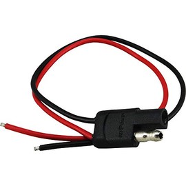 SAE 2 Pole Flat Plug Load Side 12 V 12V Power Connector