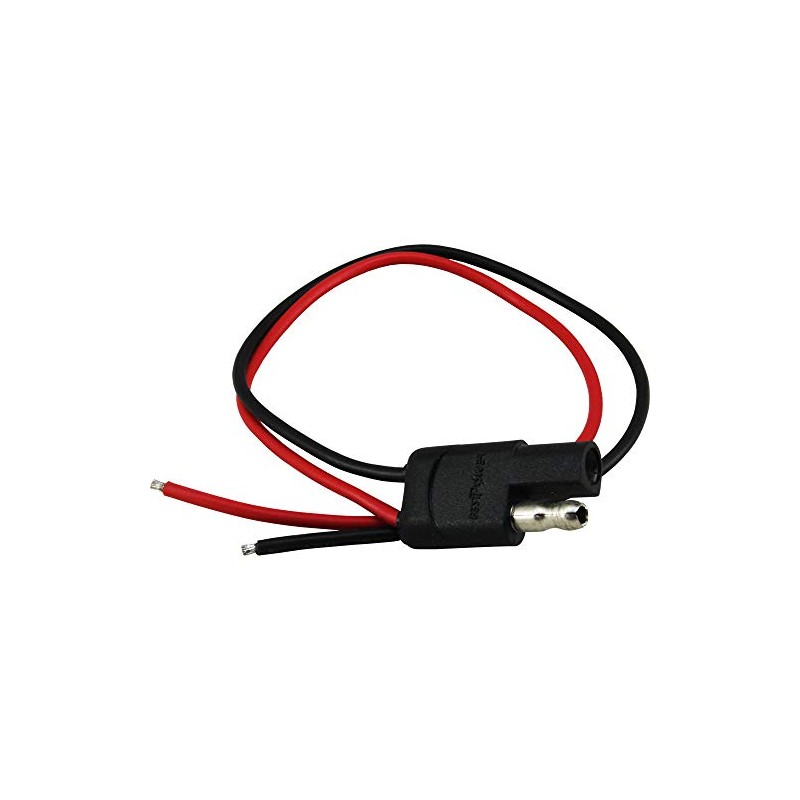 SAE 2 Pole Flat Plug Load Side 12 V 12V
