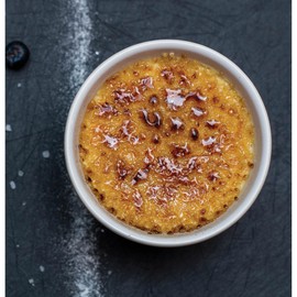 HIC Kitchen Deep Souffle, Fine Porcelain, For Baking Custards, Souffles, Pot Pies, And Desserts, 10-Ounce Capacity, Set of 4