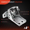 A-Premium Upper Door Hinge Front Left Driver Side Compatible with