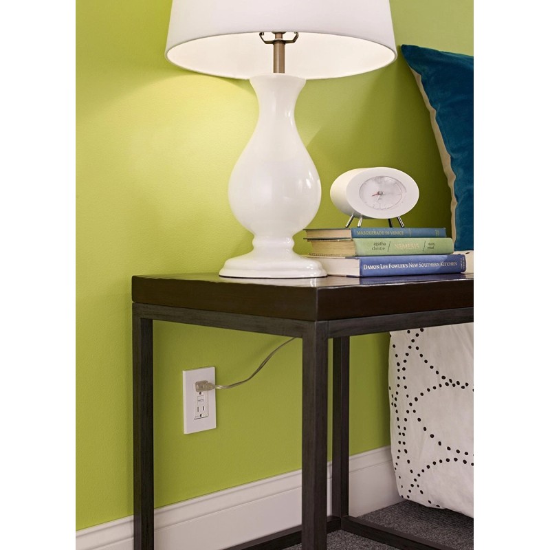 Leviton 15 Amp Tamper Resistant AFCI Receptacle Outlet with Test