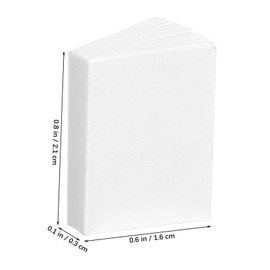 FOMIYES 50 Pcs Book Miniature Book Tiny Blank Books for Crafts Mini Books Decor Tiny Books Mini Books Bulk Mini Books for Dolls Miniatures Notebooks Notepad Coated