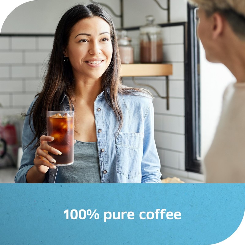 NESCAFÉ Ice Roast, Instant Iced Coffee, 2 Jars (6 Oz