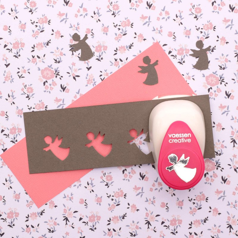 Vaessen Creative Craft Paper Punch - Angel flying - 2,2