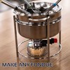 Portable Countertop Butane Burner by Finjan- Portable Butane Burner for
