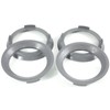 4x Centring Rings 70.4 x 57.1/70.4 to 57.1 Dark Grey