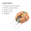 sourcing map 5x Toroidal Core Inductor Copper Coil Magnetic Inductance