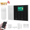 WIFI+GSM+GPRS 2.4in TFT Alarm System AntiTheft Detector with SOS Button
