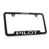 Honda Pilot UV Printed Black Plastic License Plate Frame